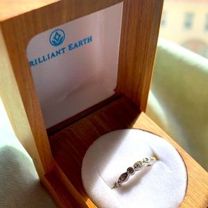 Brilliant Earth diamond platinum engagement ring